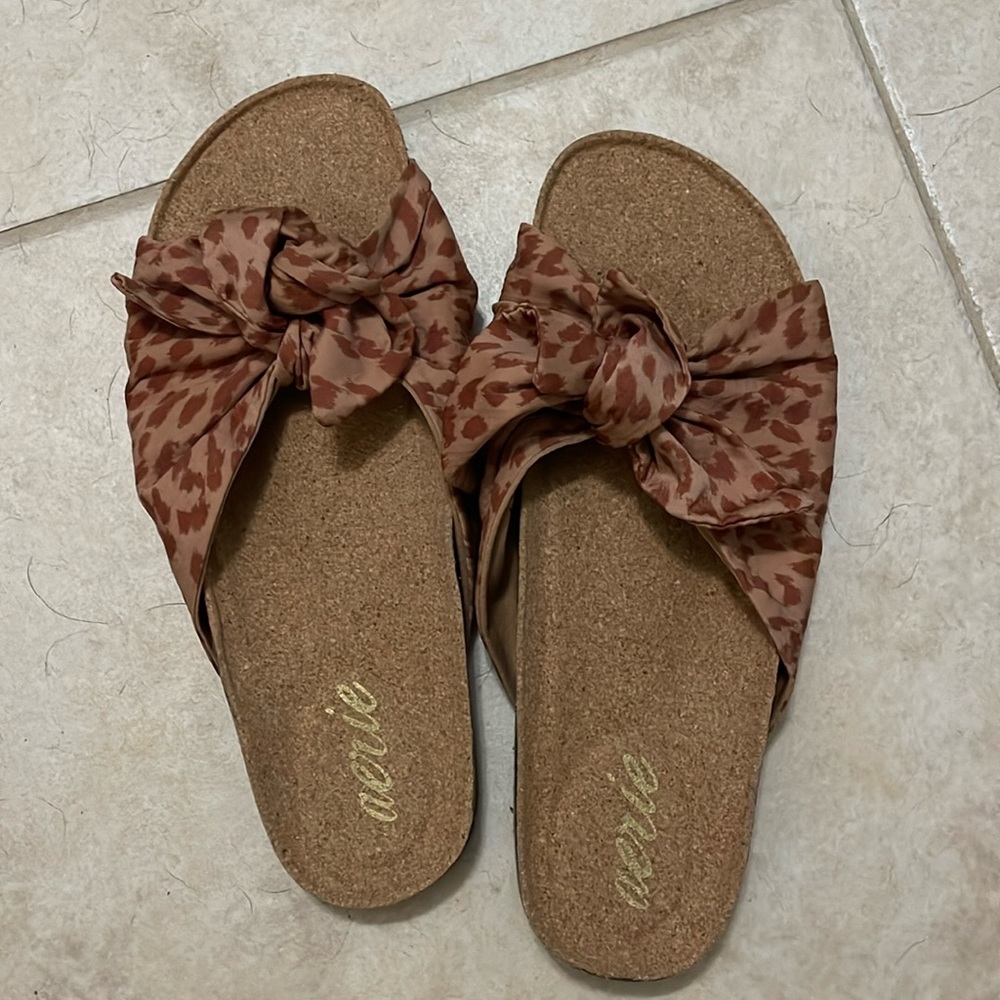 Aerie Cork Sandal